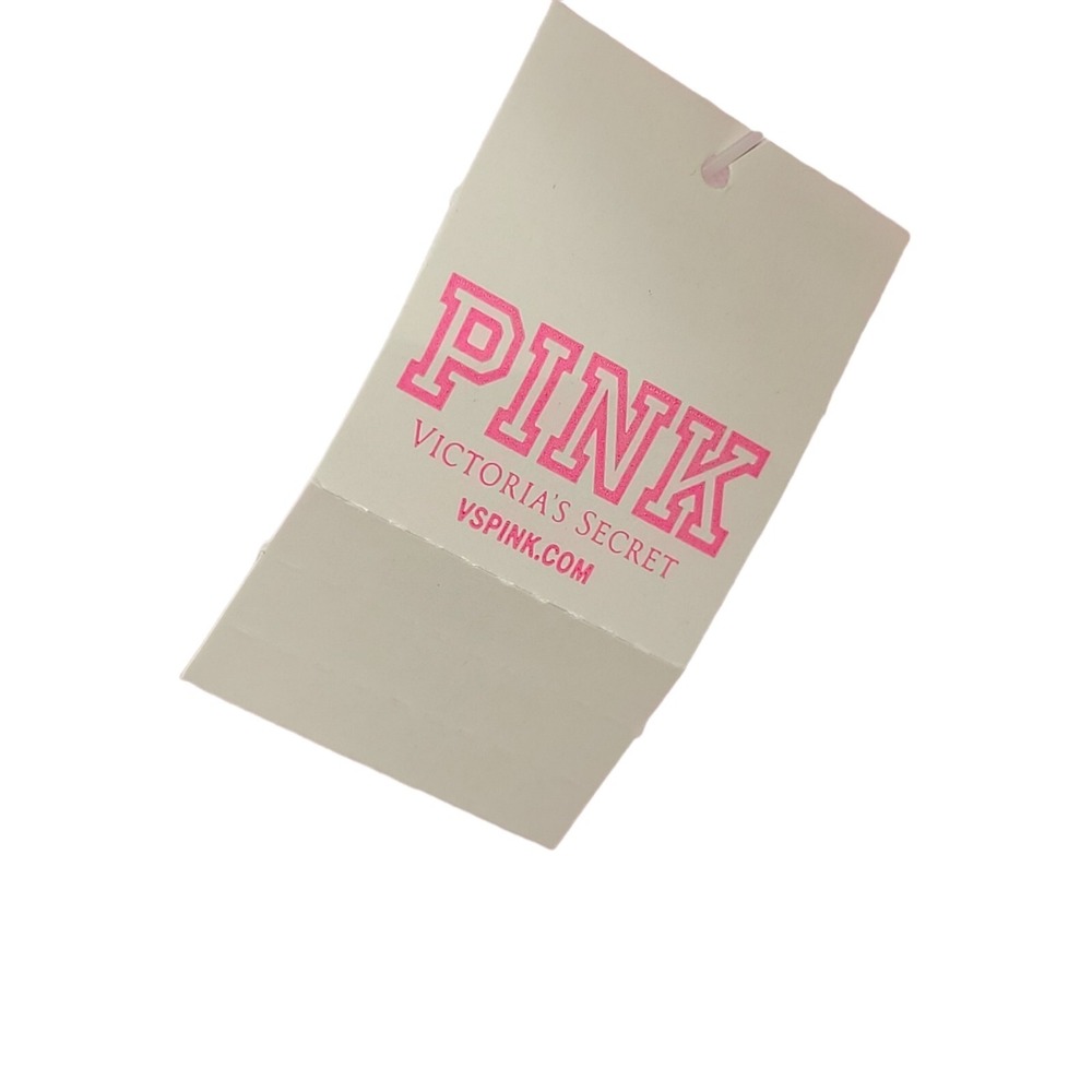 NWT Victoria's Secret Pink Petite V-neck Short Sleeve Shirt Tye Dye Size S/P - Picture 4 of 6